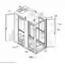 Fig. 02 - Modular rack with adjustable size structures