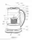 Fig. 02 - Kettle with filter cup lifting arrangement