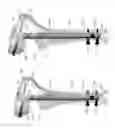 Fig. 17 - Adjustable devices for treating arthritis of the knee