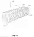 Fig. 23 - Implant with multi-layer bone interfacing lattice