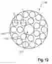 Fig. 12 - Absorbent article having improved absorption properties