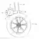 Fig. 01 - System for measuring distances traveled by a mobility assistance device