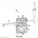 Fig. 08 - Reversible peristaltic pump and other structures for reflux in eye surgery