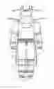Fig. 01 - Cowl neck barrier gown with attachments
