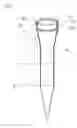 Fig. 07 - Golf tee encapsulating spark induction material and method for improving golf performance