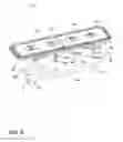 Fig. 07 - Laundry treating appliance with dispenser having multiple lids