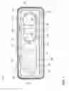 Fig. 08 - Laundry treating appliance with dispenser having multiple lids