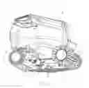 Fig. 03 - Swimming pool cleaning vehicle with adjustable rollers to control water flow velocity and method therefor