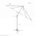 Fig. 01 - Tiltable umbrella with removable guide track