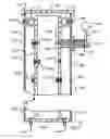 Fig. 01 - Railing support post with threaded receivers