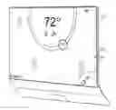 Fig. 01 - Multi-function thermostat with event schedule controls