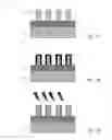 Fig. 02 - Integrated graphene detectors with waveguides