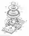 Fig. 01 - Rotatable-swingable input device  and electronic apparatus equipped with the same
