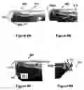 Fig. 08 - Article with UV radiation curable material adhered to textile and method of making the same