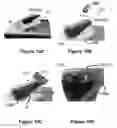 Fig. 10 - Article with UV radiation curable material adhered to textile and method of making the same