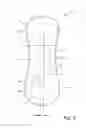 Fig. 03 - Absorbent article with an absorbent core having two longitudinally extending side regions and a longitudinally extending central region between said side regions and method for manufacturing said absorbent article