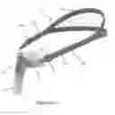 Fig. 23 - Breathing apparatus with mask assembly for delivering breathing gases