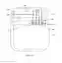 Fig. 45 - Hermetically sealed filtered feedthrough assembly having a capacitor with an oxide resistant electrical connection to an active implantable medical device housing