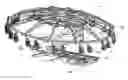 Fig. 01 - Amusement device with tilting rotatable structure