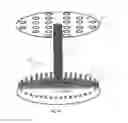 Fig. 08 - COLUMN FOR EXCHANGING HEAT AND/OR MATERIAL BETWEEN TWO FLUIDS COMPRISING A COLLECTOR TRAY AND GAS MIXING MEANS