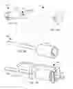 Fig. 44 - Blade elevation mechanisms and anti-backdrive mechanisms for table saws