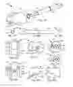 Fig. 45 - Blade elevation mechanisms and anti-backdrive mechanisms for table saws