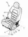 Fig. 01 - Seat comprising a swivel armrest module