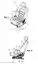 Fig. 02 - Seat comprising a swivel armrest module