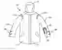 Fig. 01 - Cycling garment with turn indicating system
