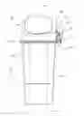 Fig. 01 - Child resistant container and method of opening same