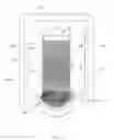 Fig. 02 - Urinal anti-splash device