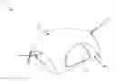Fig. 01 - Camping system and method for suspending a hammock inside a camping tent