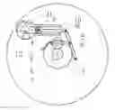 Fig. 01 - Four-stroke rotary- piston engine with adjustable compression ratio and adjustable valve control times