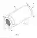 Fig. 02 - DAMPENER FOR A FLUID ACCELERATOR SUCH AS A PNEUMATIC BLOWER