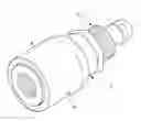 Fig. 01 - JOINT FOR CONNECTING A HOSE TO A CHUCK