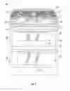 Fig. 02 - Gas burner assembly for an appliance