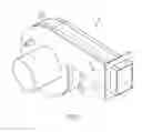 Fig. 02 - Combustion air blower with embossed housing