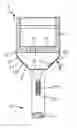 Fig. 01 - Thermal, flow measuring device and a method for manufacturing a thermal, flow measuring device