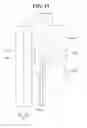 Fig. 14 - Display apparatus comprising a bracket including a side portion having an outer side surface entirely exposed to form an exterior side surface and a supporting portion extending inwardly from the side portion