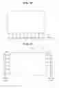 Fig. 64 - Display apparatus comprising a bracket including a side portion having an outer side surface entirely exposed to form an exterior side surface and a supporting portion extending inwardly from the side portion