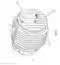 Fig. 06 - Submersible-rated roller table motor