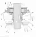 Fig. 10 - Submersible-rated roller table motor