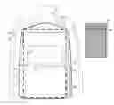 Fig. 01 - BULLETPROOF BACKPACK DESIGNED FOR PERSONAL SECURITY AND TRIGGERING DATA COLLECTION