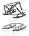 Fig. 02 - Walking skates system removably coupled to an external ring fixation system
