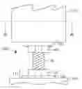 Fig. 01 - Adjustable footing for a post