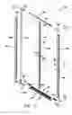 Fig. 12 - Method for mounting a flexible-panel door to a door frame of a building
