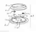 Fig. 01 - Quick lock-release mechanism for assembling a table plate to table legs