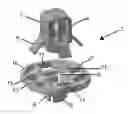 Fig. 01 - Fastener for mounting on a support
