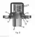 Fig. 06 - Fastener for mounting on a support