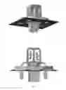 Fig. 07 - Fastener for mounting on a support